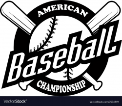 Baseball tournament professional logo