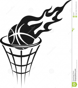 Black And White Basketball Clipart | Free download best Black And ...