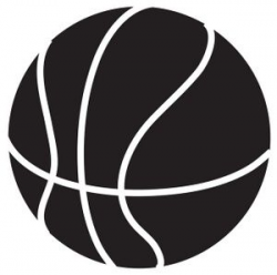Basketball Clip Art Black And White | Clipart Panda - Free Clipart ...