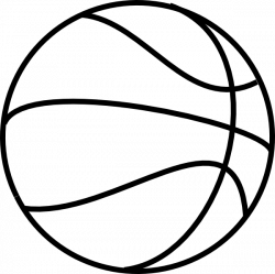 Free Basketball Cartoon Black And White, Download Free Clip ...