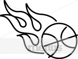 Flaming Basketball Clipart | Free download best Flaming ...