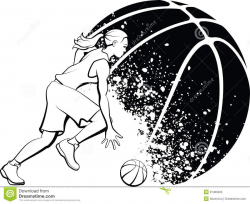 Illustration about Black and White vector illustration of a ...