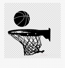 Basketball - Basketball In Hoop Png #241176 - Free Cliparts ...