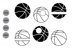 Basketball Monogram| Basketball SVG Cut Files