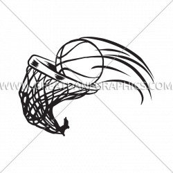 Basketball Swoosh | Production Ready Artwork for T-Shirt ...