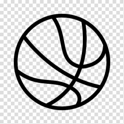 Black basketball illustration, Outline of basketball Sport ...