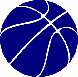 Blue Basketball Clip Art at Clker.com - vector clip art online ...