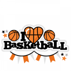 I Heart Basketball Title: Miss Kate Cuttables-- scrapbook cut file ...