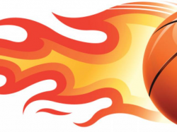 Basketball Fire Cliparts 1 - 685 X 250 - Making-The-Web.com