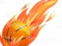 Basketball Fire Cliparts 9 - 825 X 967 - Making-The-Web.com