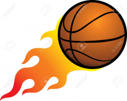 Flaming basketball clipart 7 » Clipart Station