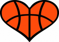 Basketball heart clipart kid - ClipartBarn