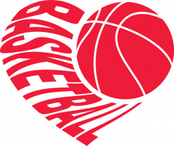 Heart basketball clipart - Clip Art Library