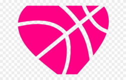 Heart Pictures Clipart Basketball - Love Basketball - Png Download ...