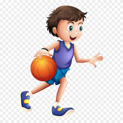 Female Clipart Badminton Player - Man Moving Animation Basketball ...