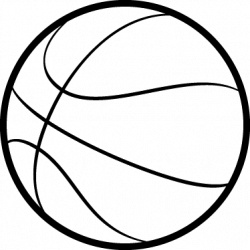 Free Basketball Outline, Download Free Clip Art, Free Clip Art on ...