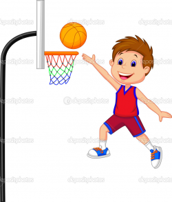 Boy Playing Basketball Clipart | Clipart Panda - Free Clipart Images