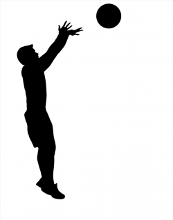 Basketball player shooting clipart 8 » Clipart Station