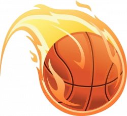 Basketball Fire Illustration - Basketball flame png download ...