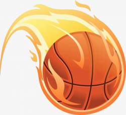 Basketball clipart flame, Basketball flame Transparent FREE ...
