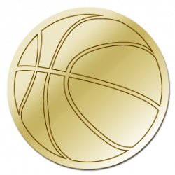 Basketball acrylic mirror
