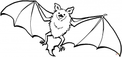Cute Bat coloring page | Free Printable Coloring Pages
