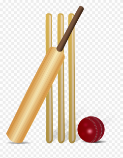 1f3cf, Cricket Bat And Ball - Cricket Bat And Ball Clip Art - Png ...