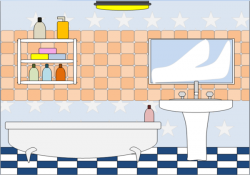 Furniture clipart bathroom furniture, Furniture bathroom ...