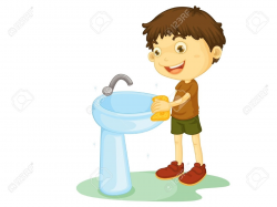 Bathroom Clipart Clean Bathroom – Pencil And In Color ...