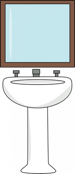 Toilet Sink With Mirror Clipart transparent PNG - StickPNG