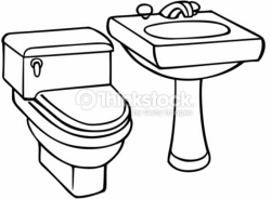 Bathroom Sink Drawing | Free download best Bathroom Sink ...