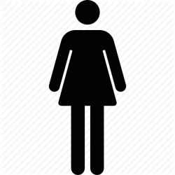 Woman Icon clipart - Toilet, Woman, Black, transparent clip art