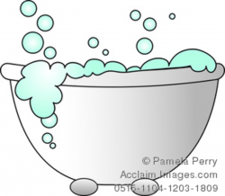 Bathtub clipart bubble bath, Bathtub bubble bath Transparent ...