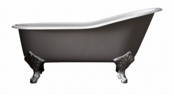 Bathtub - Claw Foot Tub Drawing Free PNG Images & Clipart ...