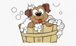 Dog Getting Bath Cartoon #190025 - Free Cliparts on ClipartWiki