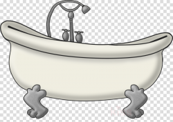 Bathroom Cartoon clipart - Bathtub, Product, Line ...