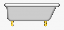 Clipart Bathtub Antique - Transparent Bathtub Clipart ...