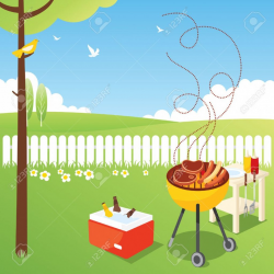 Backyard bbq clipart 2 » Clipart Station