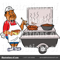 Bbq Clipart #1097795 - Illustration by LaffToon