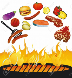 Barbecue clipart bbq food, Barbecue bbq food Transparent ...