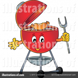 Bbq Clipart #1585949 - Illustration by visekart