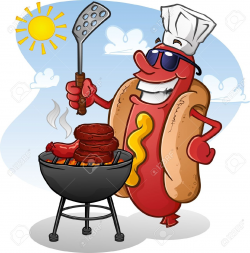 Bbq sausage clipart 6 » Clipart Station