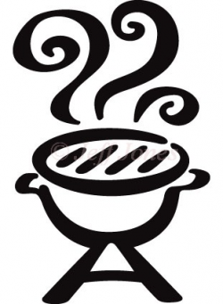 BBQ Silhouette Clipart - Clip Art Library