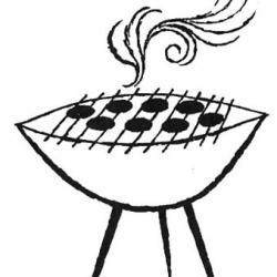 Grill clipart black and white - Clip Art Library