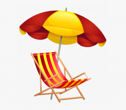 Beach Clip Art - Summer Beach Chair Clipart , Transparent ...