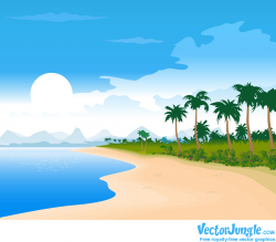 Free download Download Cartoon Beach Wallpaper in high ...