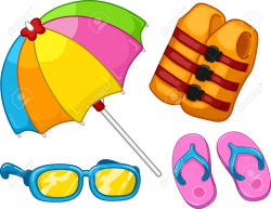 Beach clipart beach stuff, Beach beach stuff Transparent ...