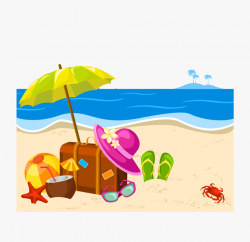 Summer Png Clipart - Transparent Beach Summer Clipart ...