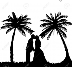 Awesome Free Beach Wedding Clipart - 1210*1300 - Free ...