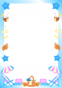 Collection of free Beaches clipart borders. Download on UI Ex
